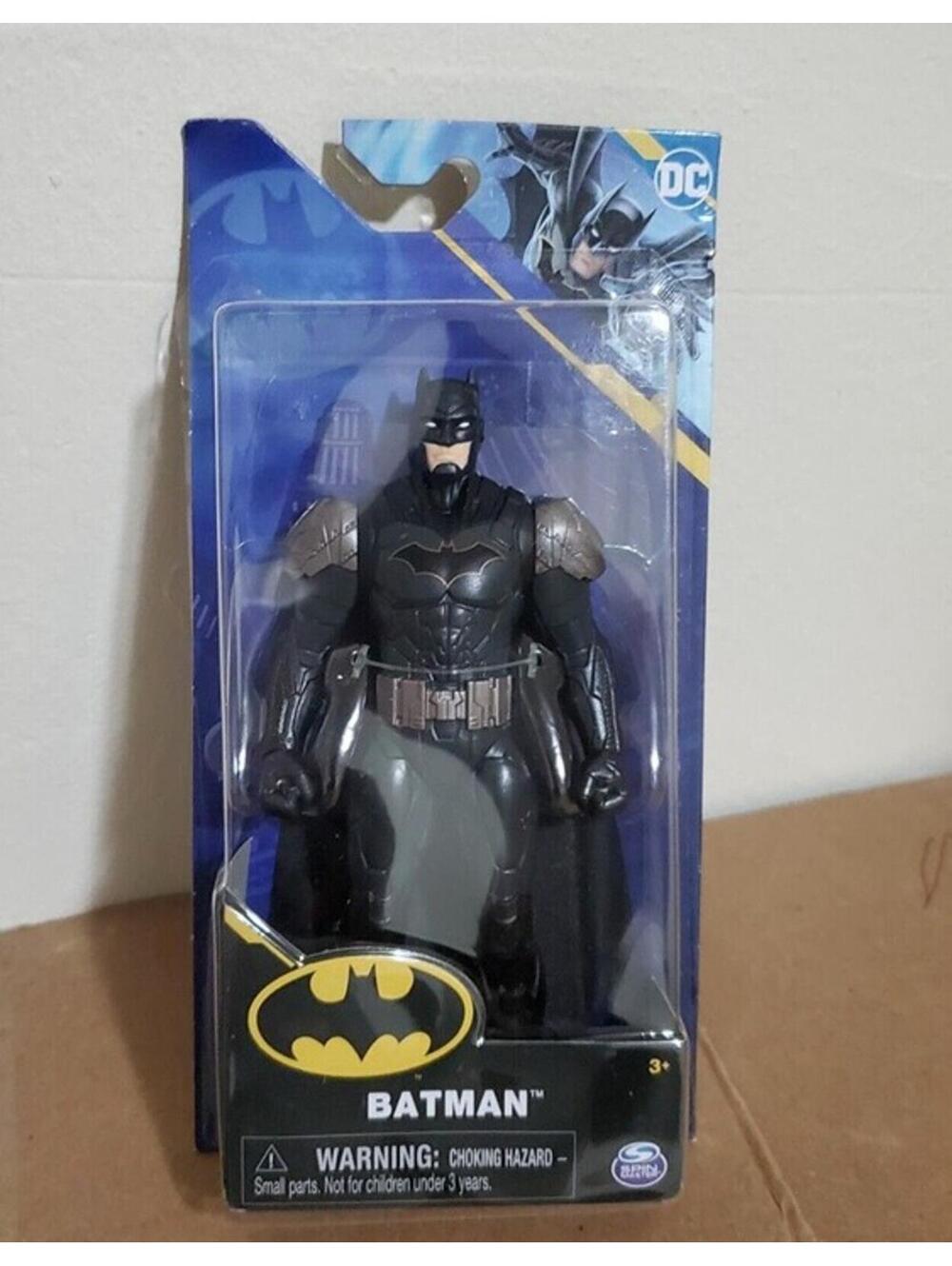 DC  Battle Armor BATMAN  By Spin Master 6" Action Figure 778988344309